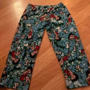 2009 betty boop capri pj pants